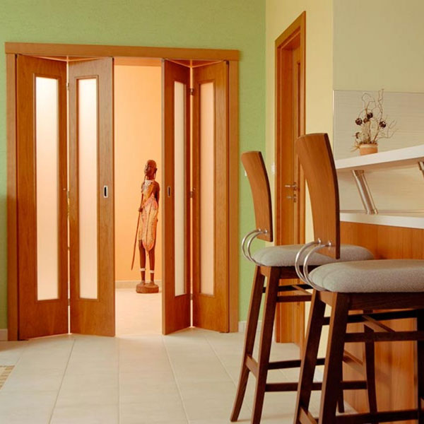 двери на кухню раздвижные гармошка Ангарск
